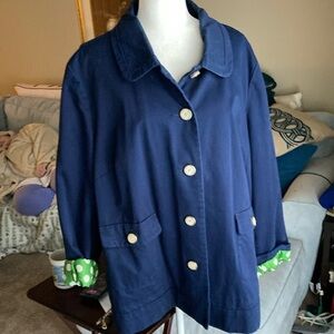 Merona Navy Blue Jacket 28/30